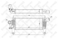 STELLOX 1040233SX 10-40233-SX_интеркулер Nissan Navara/Pathfinder 2.5DCi 05