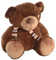 Мягкая игрушка Magic Bear Toys Медведь в шарфе цвет коричневый 60 см