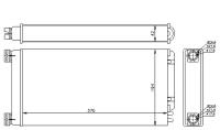 NISSENS 71926 (71926_NS / 81619016166) радиатор отопителя