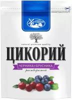 Цикорий растворимый Бабушкин Хуторок черника и брусника 100% натуральный без кофеина 100 г