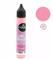 Краска акриловая контурная Cadence Colored Pearls, 25 ml. Sugar Pink-561