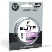 Леска монофильная Elite FLUORO COATED NYLON, диаметр 0.1 мм, тест 1.15 кг, 30 м, прозрачная