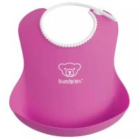 Нагрудник BabyBjorn Soft Bib Розовый