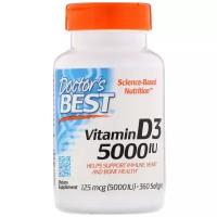 Doctor's Best Vitamin D3 5000 IU 360 капс