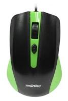 Мышь SmartBuy SBM-352-GK ONE, зелено-черная