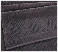 Текс-Дизайн Полотенце махровое Уэльс серый шато (50х90)
