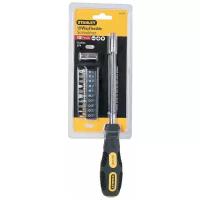 Отвертка со вставками Stanley Hand Tools STANLEY 0-62-508 с гибк.стерж.+12 вст. (РН, T, SW, шлиц)