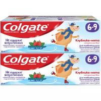 Зубная паста Colgate Клубника-мята, для детей 6-9 лет