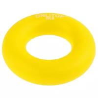 Эспандер ONLITOP, кистевой, диаметр 6,5 см, нагрузка 10 кг, цвет желтый