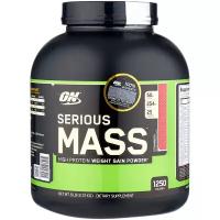 Гейнеры для спорсменов Optimum Nutrition Serious Mass 6 lb Strawberry