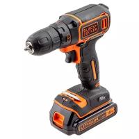 Аккумуляторная дрель-шуруповерт BLACK+DECKER BDCDC18K1B