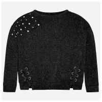 Пуловер Mayoral М7444, 128, черный