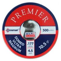 Пули Crosman Premier Domed 4,5 мм 0,68 гр (500шт) 6-LUM77