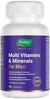 Эвалар Мультивитамины и минералы мужские, таблетки по 1,3 г, 90шт, Evalar Laboratory