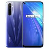 Смартфон realme 6 4/128 ГБ, Dual nano SIM, белая комета