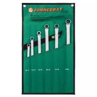Набор ключей накидных EXTRA LONG 10-24 мм, 6 предметов (W61106S) JONNESWAY W61106S