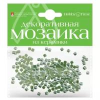 Мозаика декоративная из керамики 4Х4 ММ,200 ШТ, зеленый