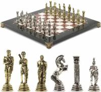 Шахматы Греко-Римская война 32х32 см лемезит мрамор