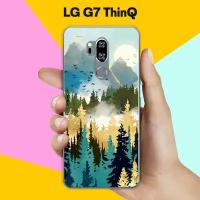 Силиконовый чехол на LG G7 ThinQ Пейзаж 12 / для ЛДжи Джи 7 СинКу