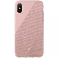 Чехол Native Union CLIC CANVAS для Apple iPhone Xs Max, rose