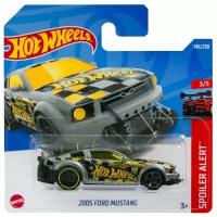 Машинка Hot Wheels коллекционная (оригинал) 2005 FORD MUSTANG серый