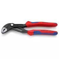 Сантехнические клещи Knipex 87 02 180 180 мм красный/синий