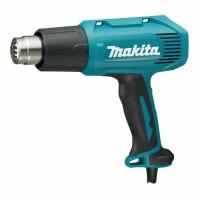 Строительный фен Makita HG5030K, 1600 Вт зеленый