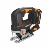 Лобзик аккумуляторный бесщёточный WORX W542, 20В, 2,5Ач х1, ЗУ 2А, кейс