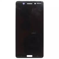 Дисплей для Nokia 6 (TA-1021) в сборе с тачскрином (черный)