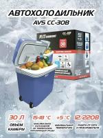 Холодильник автомобильный CC-30B 30 л, 12V/220V