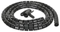 Органайзер Buro кабельный Spiral Hose 25x2000mm Black