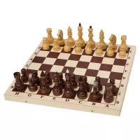 Шахматы турнирные утяжеленные в комплекте с доской 400*200*53 Е-2