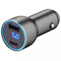 Автомобильное ЗУ Deppa Car Charger USB-A + USB-C, QC 3.0, PD, 36 Вт