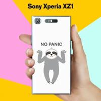 Силиконовый чехол на Sony Xperia XZ1 No Panic / для Сони Иксперия ИксЗ 1