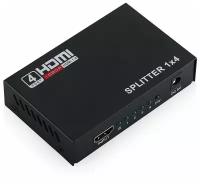 HDMI-разветвитель 1x4 с адаптером питания