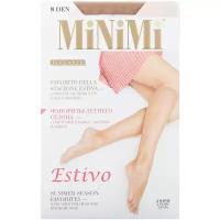 Гольфы MiNiMi, 8 den, 2 пары, размер 0 (one size), коричневый