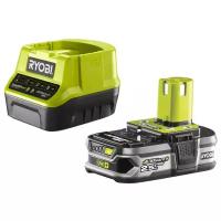 Ryobi ONE+ Li-Ion аккумулятор 2.5Aч + зарядное устройство RC18120, RC18120-125 5133003359