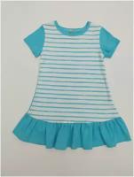 102-Р1 Платье для девочки с воланом DaEl kids, коллекция 
