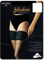 Чулки Filodoro Classic Afrodite, 30 den, размер 4-L, nero