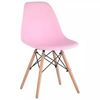 Стул STOOL GROUP Eames DSW, дерево, цвет: розовый