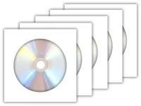 Диск DVD-R Ritek 4,7Gb 16x non-print (без покрытия) в бумажном конверте с окном, 5 шт