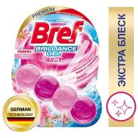 Bref туалетный блок Brilliance Gel Свежесть Дождя, 0.042 кг