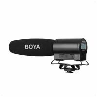 BOYA Микрофон пушка Boya BY-DMR7 с интегрированным флэш-рекордером для DSLR камер и видеокамер