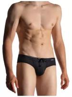 Плавки ManStore M960 - Beach Cheeky Brief, размер 2XL, черный