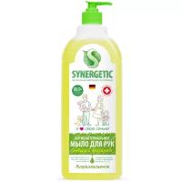 Жидкое мыло антибактериальное Имбирь и бергамот Synergetic, 1л