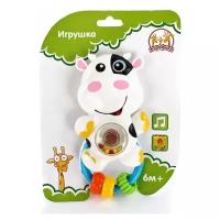 Игрушка Жирафики Коровка, со светом и звуком 628919