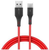 Кабель BlitzWolf BW-TC15 PVC 3A USB Type-C Charging Data Cable 1.8m Red