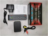 (Цифровой телевизионный приемник GoldMaster T-501HD (DVB-T2 / C / IPTV, пластик, без дисплея, внешний БП))