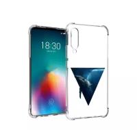 Чехол задняя-панель-накладка-бампер MyPads 3D кит для Meizu 16T (Turbo) противоударный