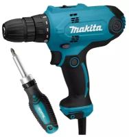 Дрель-шуруповерт Makita DF0300X1, 320 Вт, без аккумулятора